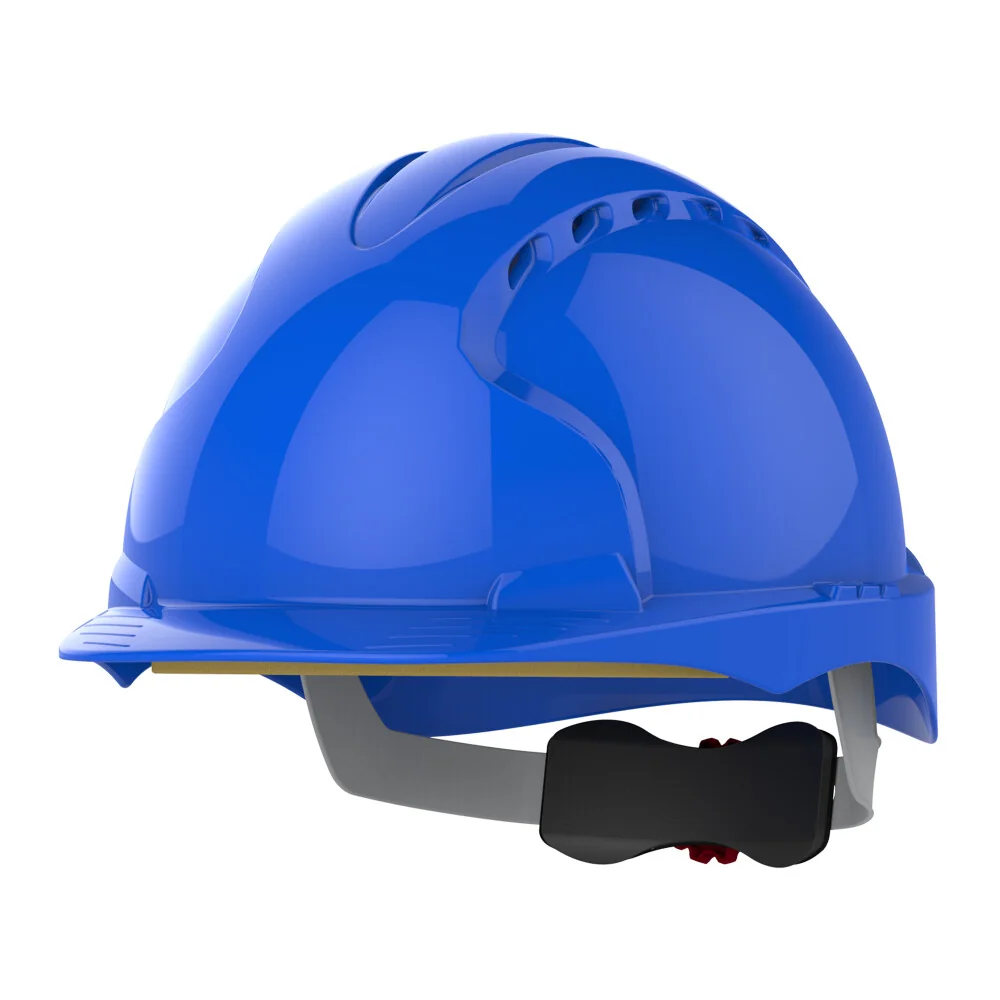 [7.31.10.175.50] JSP AJF170-000-500 EVO3 Mid Peak Vented Helmet Blue