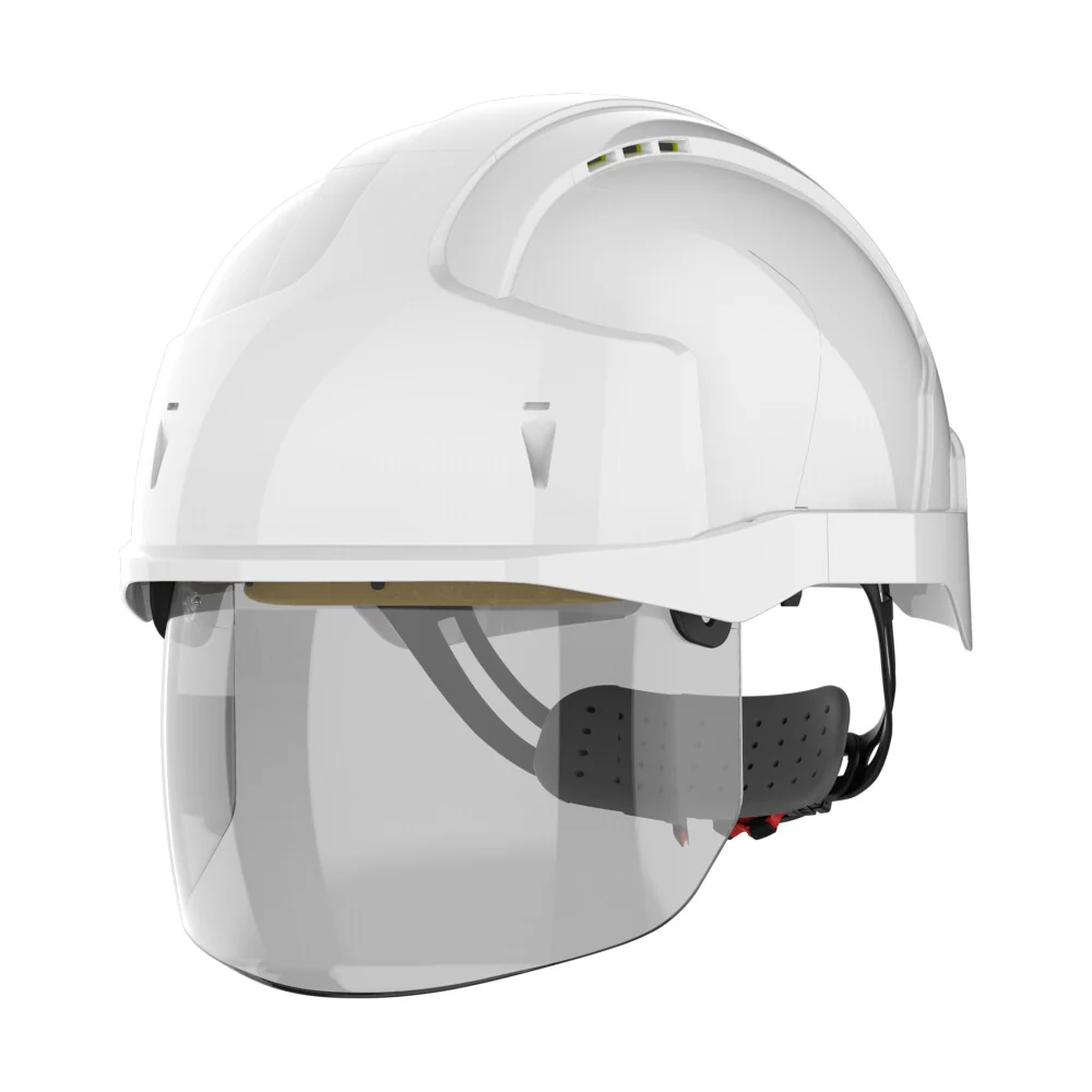 [7.31.15.174.40] JSP AMD170 EVO VISTAshield safety helmet, white/smoke