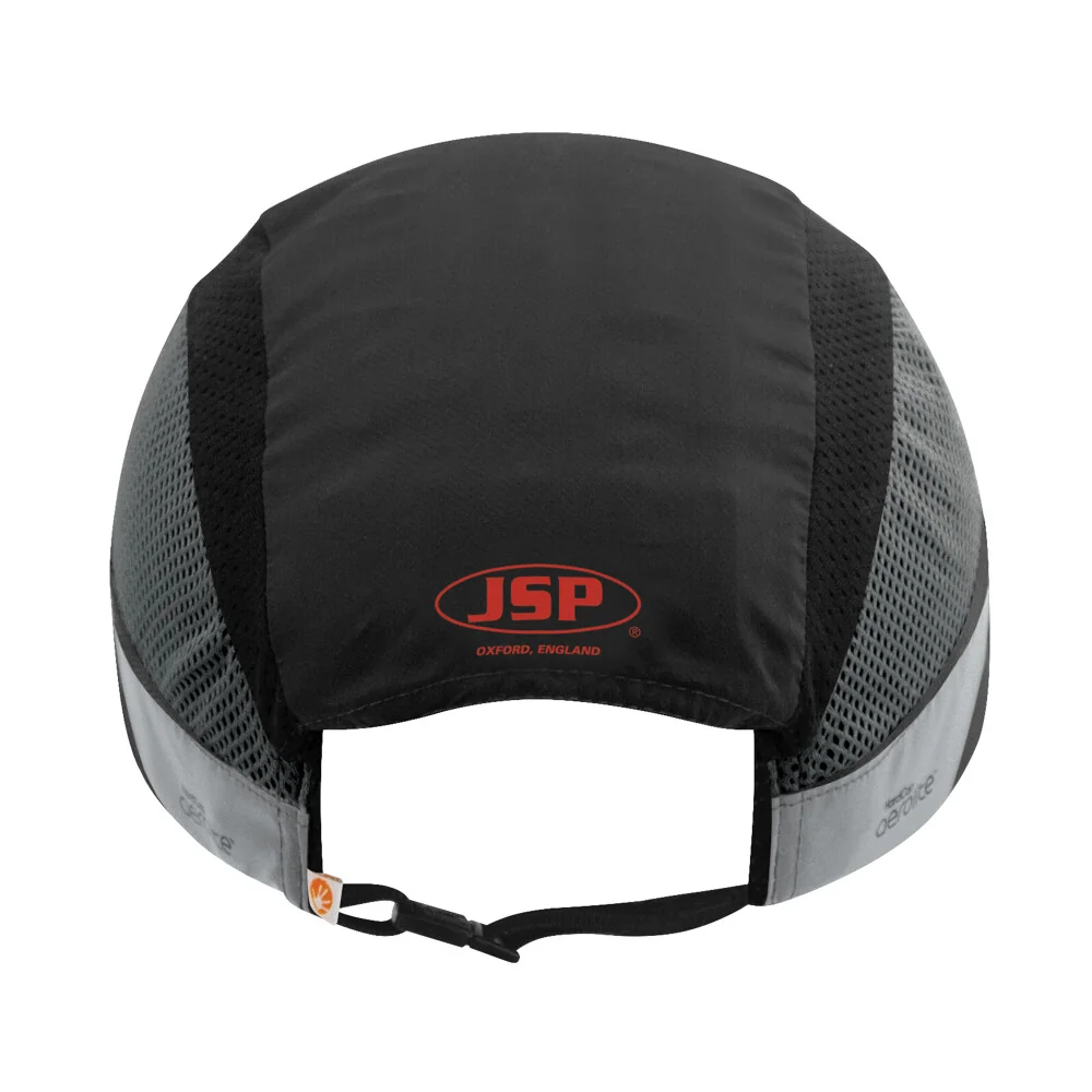 [7.31.20.020.90] JSP HardCap AeroLite AAG000 2.5 cm peak bump cap, black