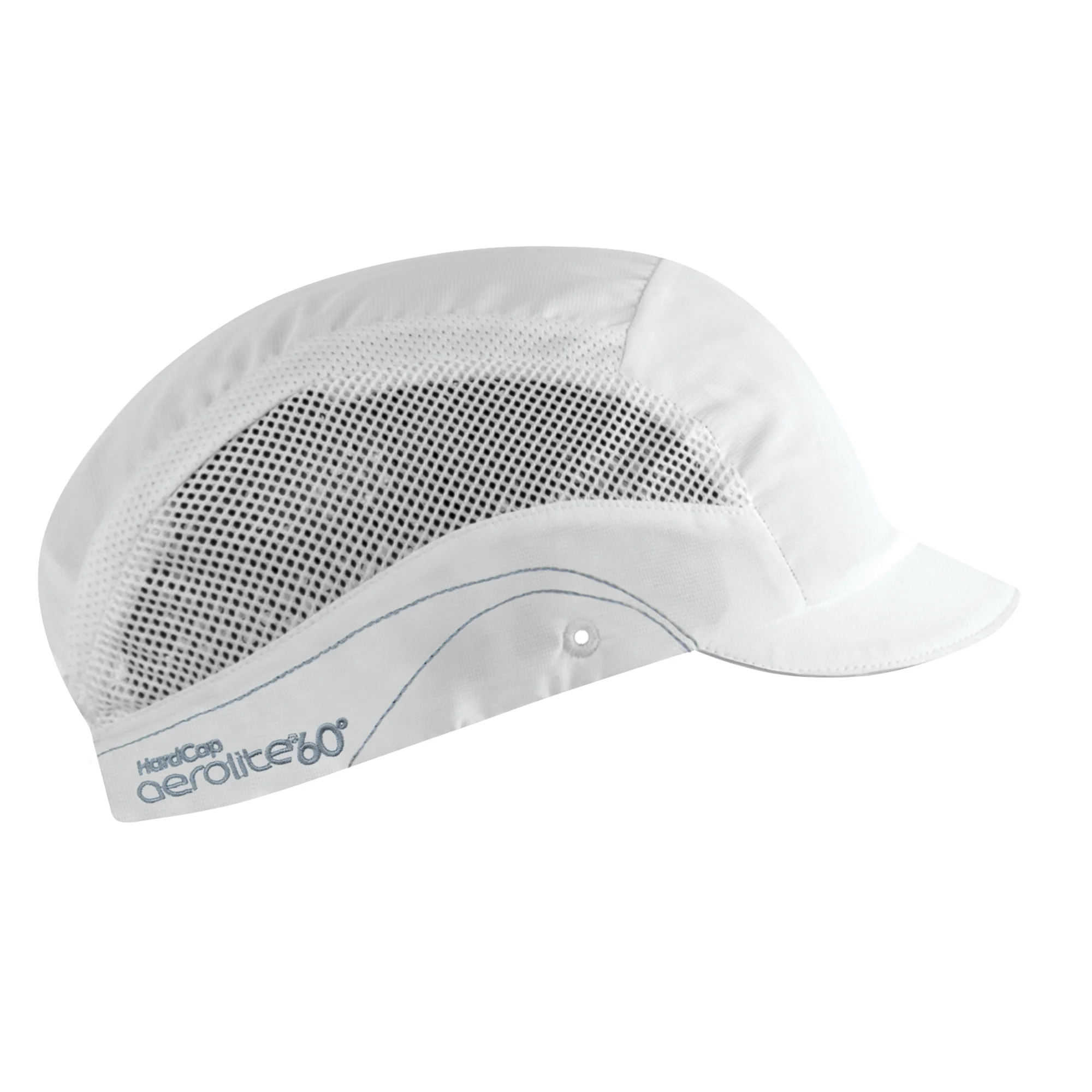 [7.31.20.030.10] JSP HardCap AeroLite 60° AAG002 2.5 cm peak bump cap, white