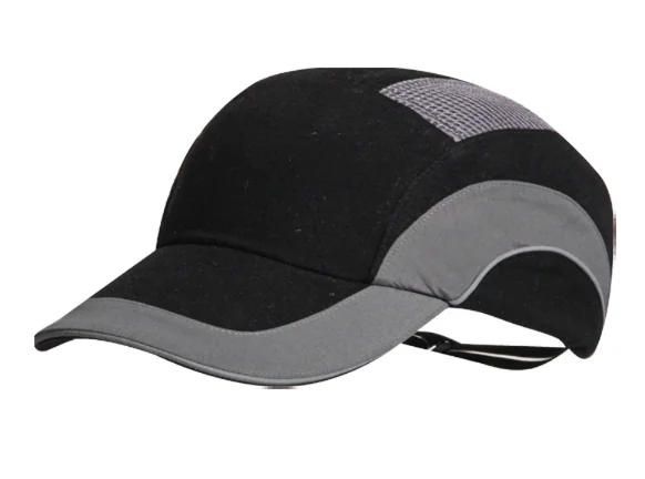 JSP ABS000 HardCap A1+ 5cm Short Peak Black / Grey