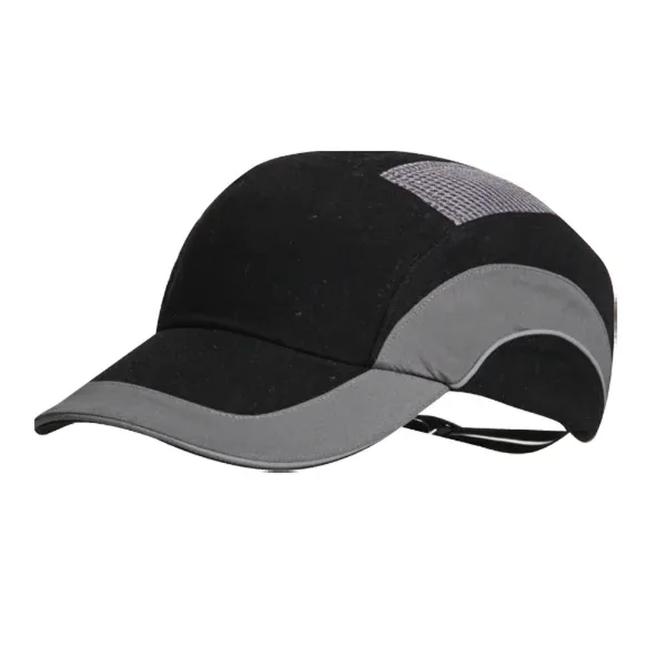 [7.31.20.300.92] JSP HardCap A1+ ABS000 bump cap, 5 cm short peak, black/grey
