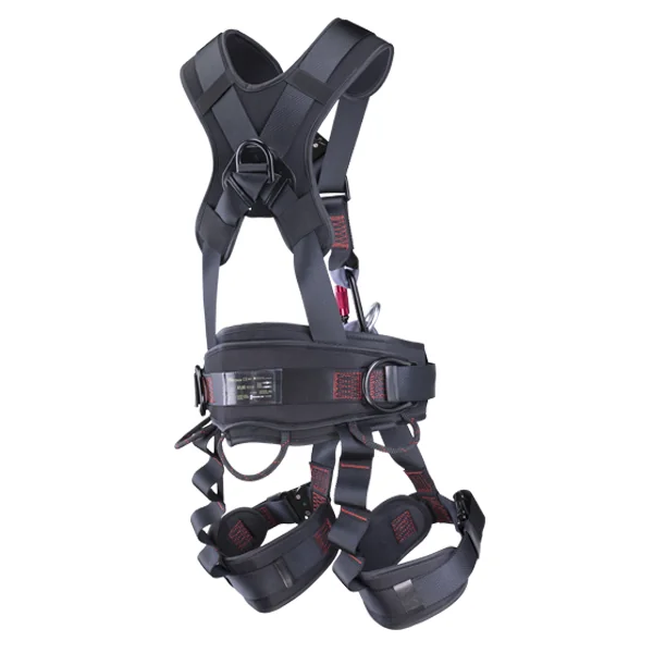 Climax - Valbeveiligings- en Reddingsharnas - EN 361, EN 358, EN 813, EN 1497 - Atlas Rescue - Zwart