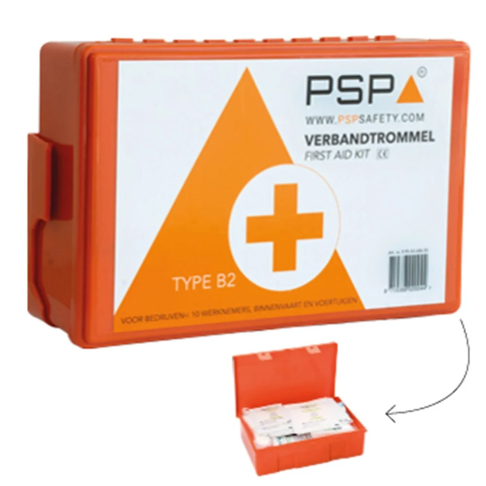 [9.95.43.686.50] PSP 43-686 verbanddoos type B2 met wandhouder