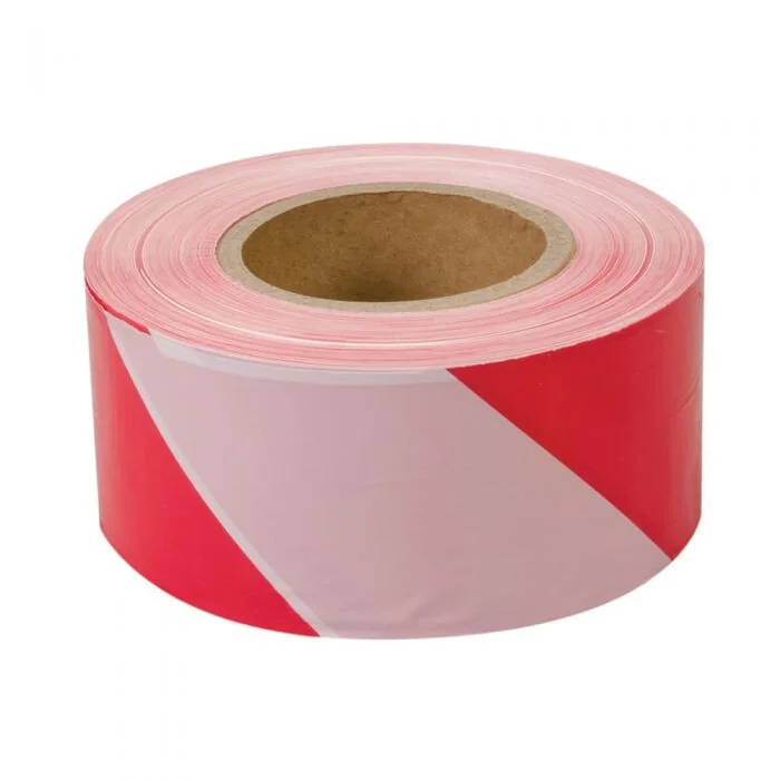 [9.95.56.500.00] Overige Afzetlint rood/wit 500 m