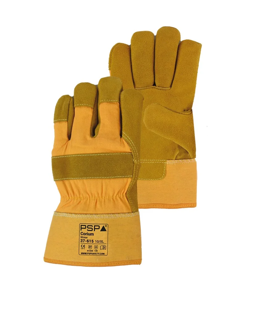 [2.03.37.615.10] PSP - Winter Werkhandschoenen - Koude & Hittebestendig, Heavy Duty - Corium Winter 37-615 - Geel (10)