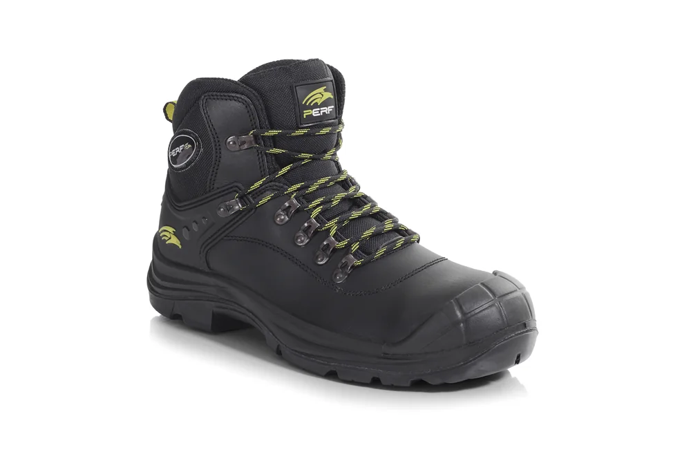 Perf - Veiligheidsschoenen - S3 Stalen Neus & Composiet Middenzool - Builder 308 - Zwart