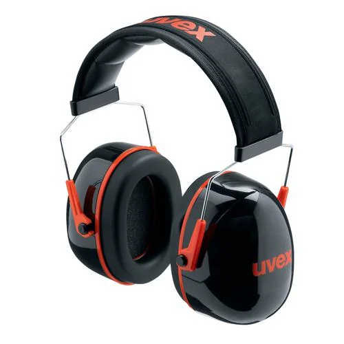 [6.22.26.000.20] Uvex K-Series 2600003 K3 earmuffs, SNR 33 dB black/red