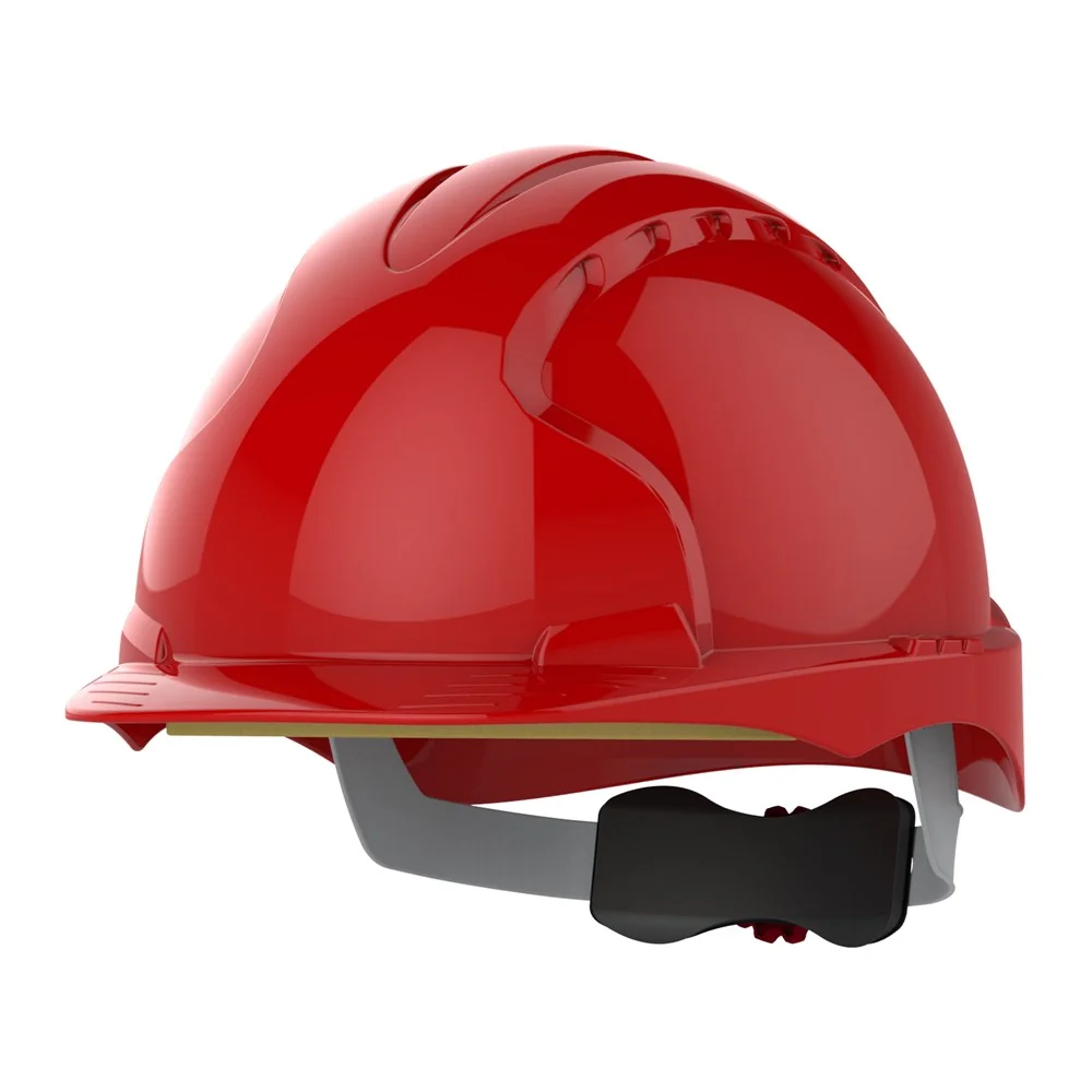 [7.31.11.175.50] JSP EVO3 AJE170 non-vented safety helmet, red