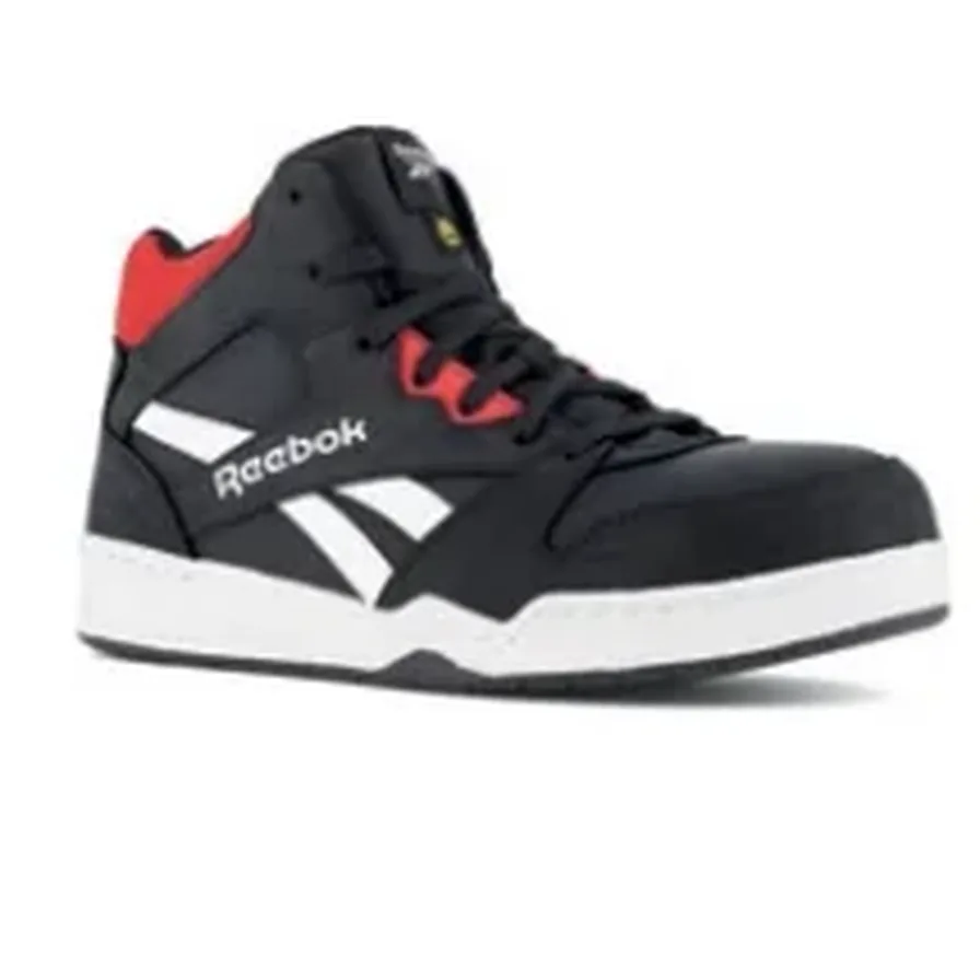 [4.45.44.132.37] Reebok BB4500 IB4132 S3 ESD chaussure de securite montante noire/rouge (37)
