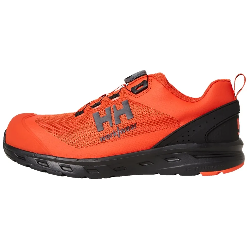 Helly Hansen 78245 Chelsea Evolution BRZ Low BOA S1P veiligheidsschoen, donkeroranje