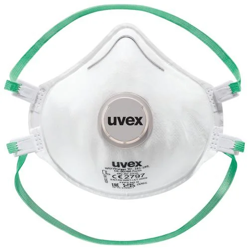 Uvex Silv-Air 2310 Planet 8762313 FFP3 kommasker met ventiel