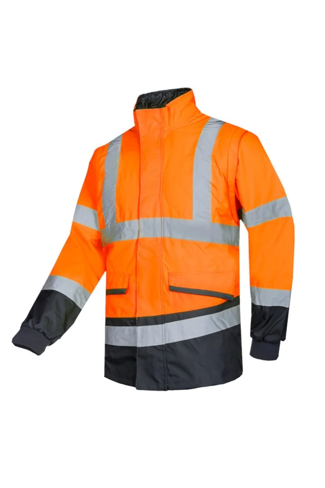 [3.75.34.701.02] Sioen 347A Blouson Malbro fluo oranje/marine (XS)