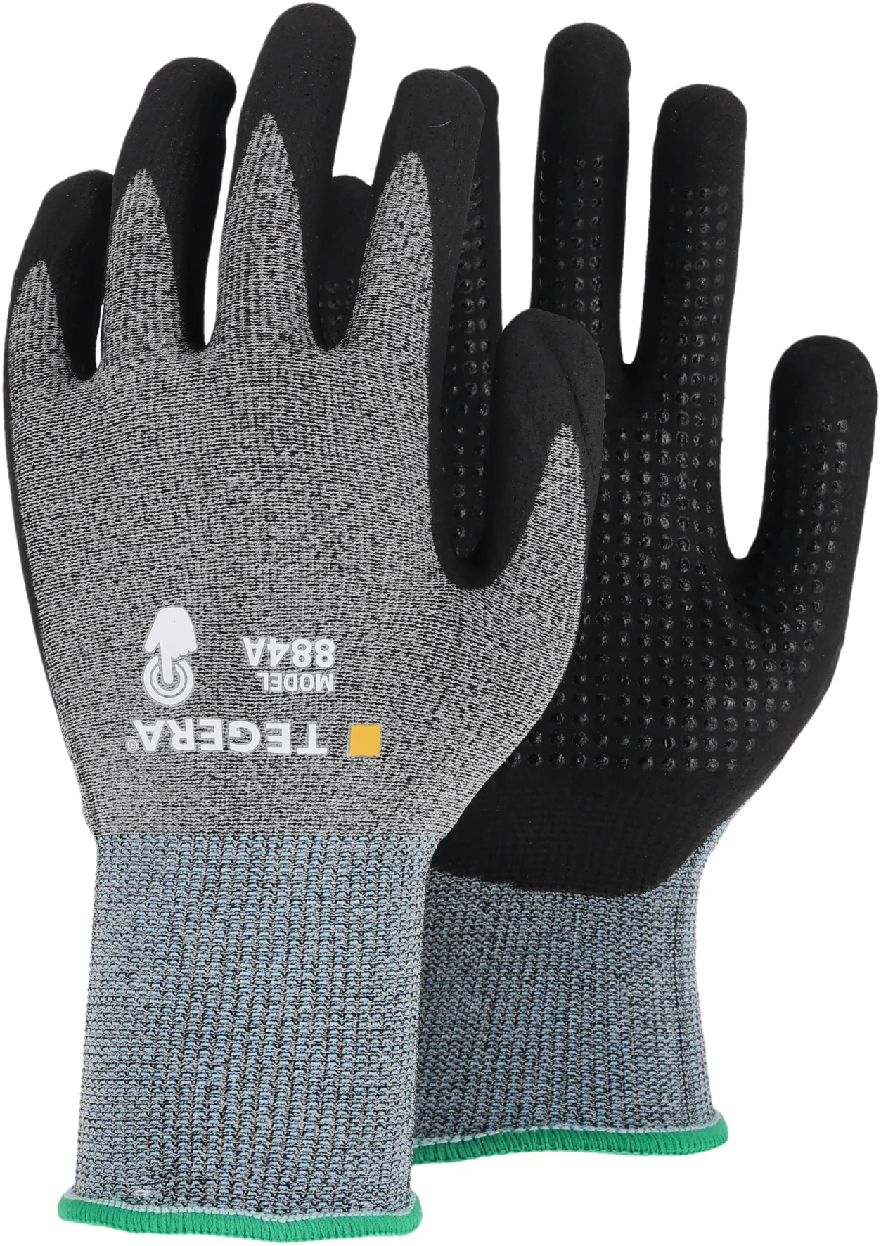 [2.26.00.884.05] TEGERA 884A nitrile-microfoam work gloves black/grey (5)