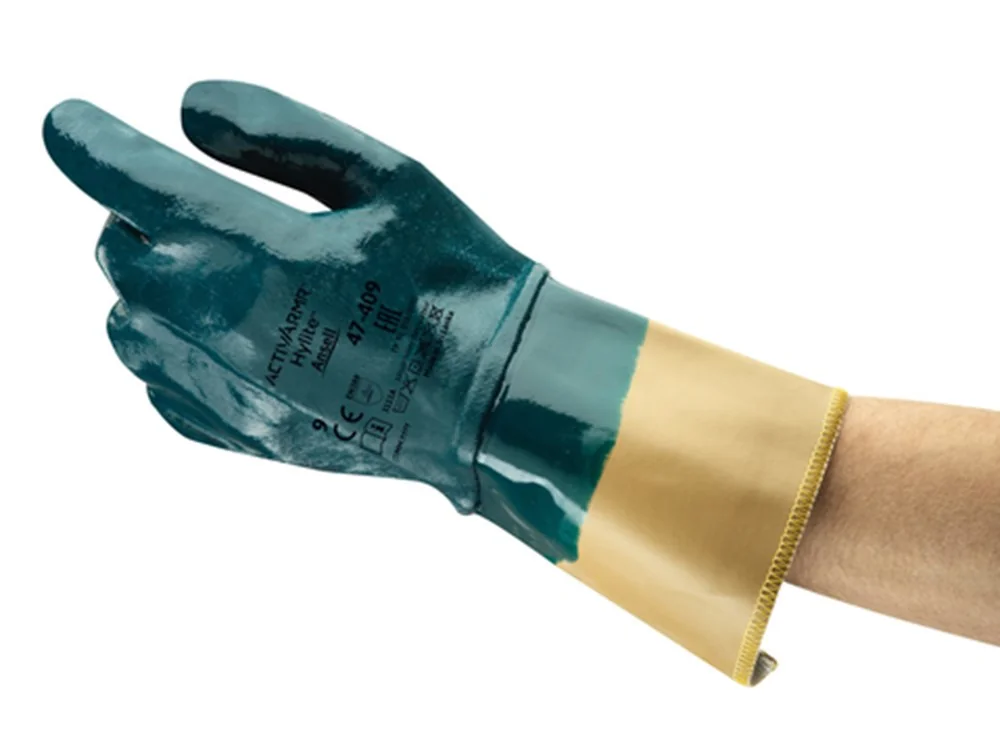[2.25.47.409.07] Ansell ActivArmr Hylite 47-409 oil-repellent nitrile gloves (7)