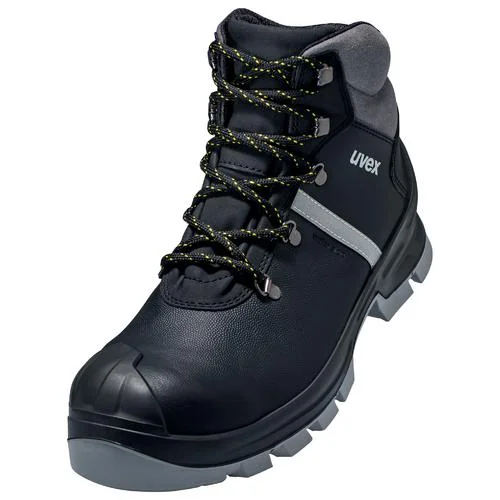 Uvex 2 construction 65102 S3 Sicherheitsstiefel, schwarz/grun