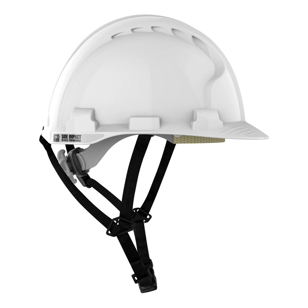 [7.31.18.240.30] JSP EVO8 AHS240-000-100 Baseworker safety helmet, white
