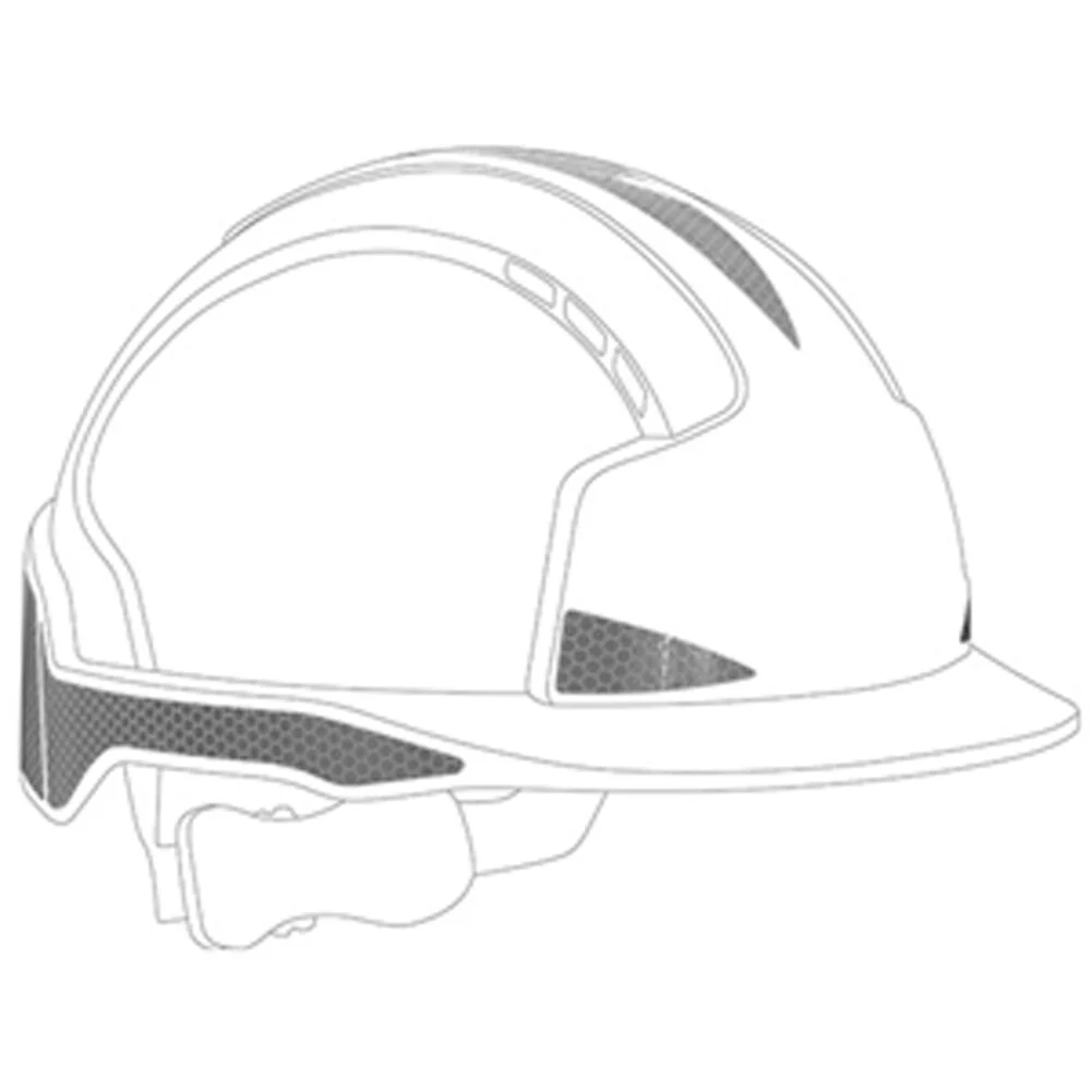 [7.31.17.390.90] JSP AHV390 EVOLite CR2 Reflective Kit Silver, pack of 10