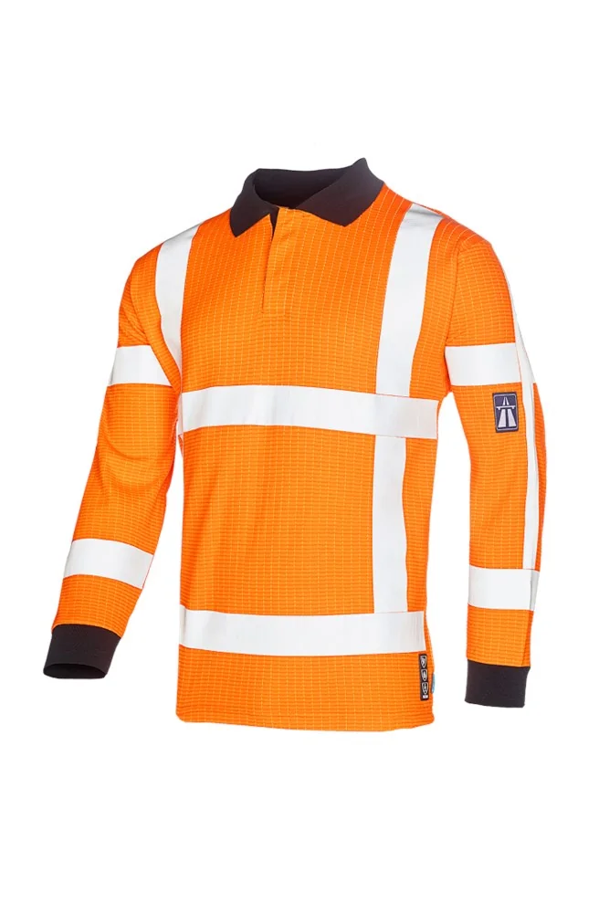 [3.75.61.001.03] Sioen 610A Dronten RWS ARC high-visibility polo, oranje (S)