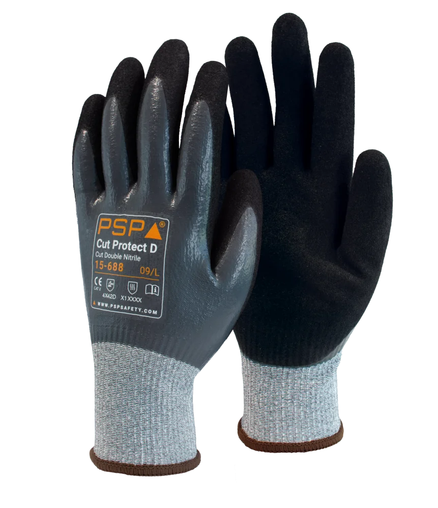 PSP 15-688 Cut D Double Nitrile