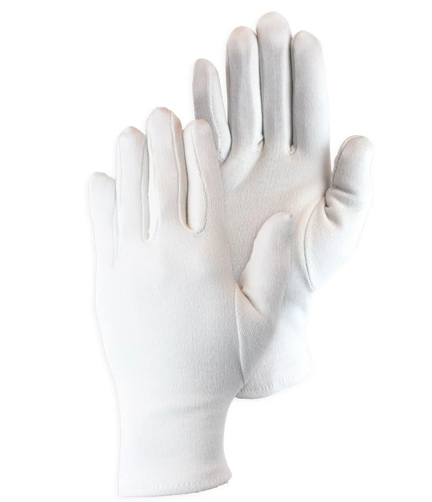 [2.02.20.240.08] PSP 20-240 white cotton interlock gloves (8)
