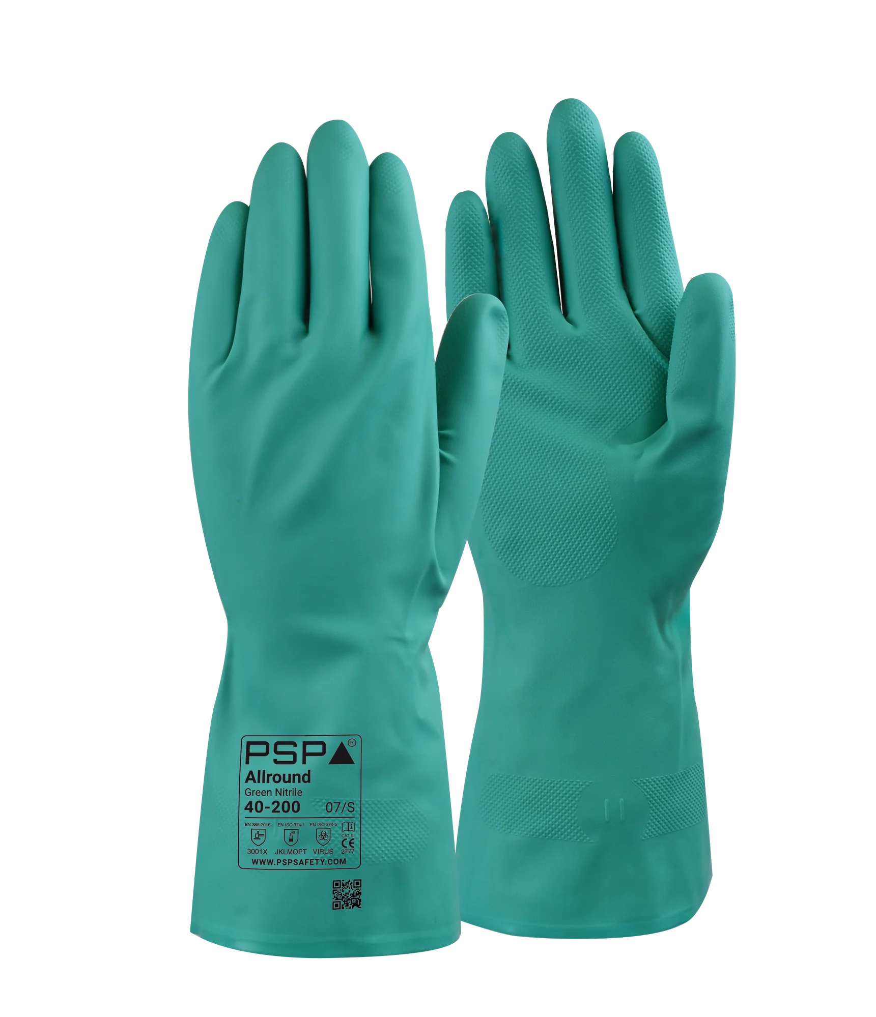 PSP 40-200 groene nitril chemische handschoenen
