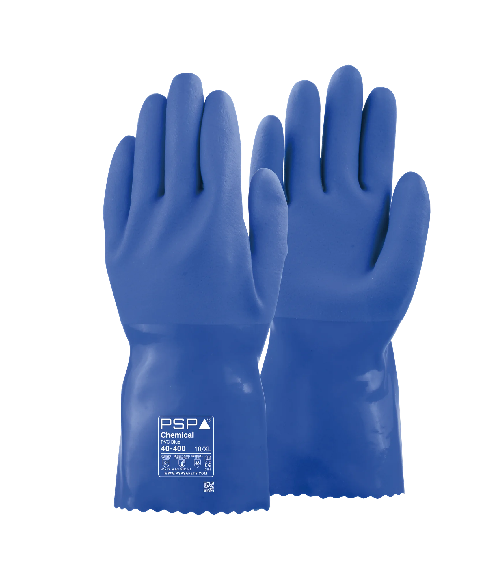 [2.04.40.400.08] PSP 40-400 Chemische PVC Blauw 30CM Cat.3 (8)