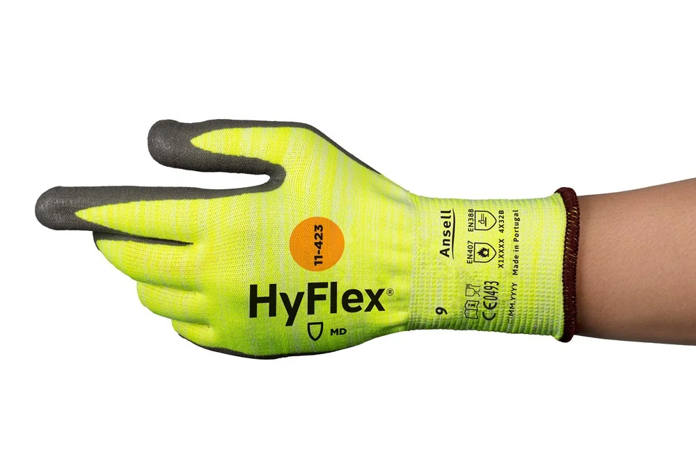 [2.25.11.423.06] Ansell HyFlex 11-423 schnitt- und hitzebeständige Handschuhe (6)