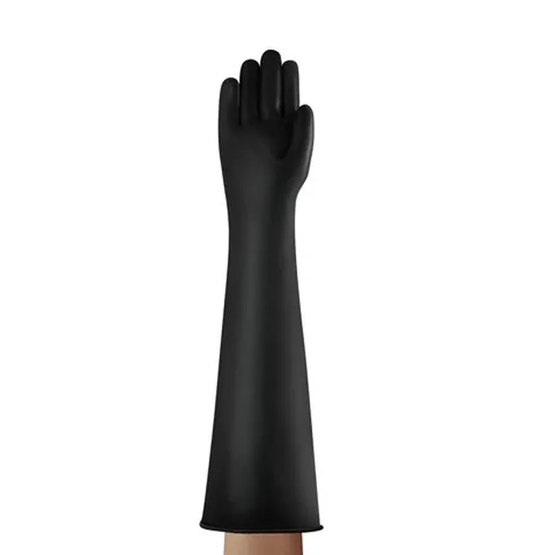 Ansell AlphaTec 87-108 chemische handschoenen met lange manchet