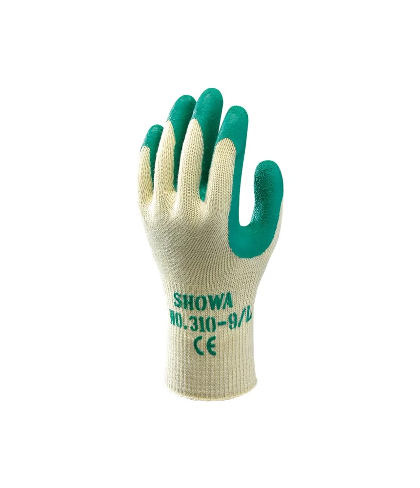 [2.42.00.310.06] Showa 310 Latex Groen/Geel (6)