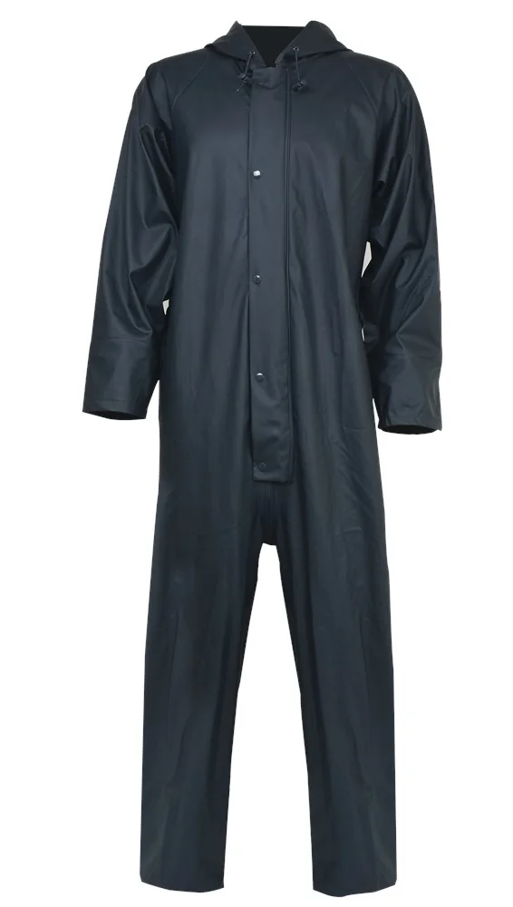 [3.02.30.103.03] PSP 30-103 Bergen waterproof PU rain coverall, navy (S)