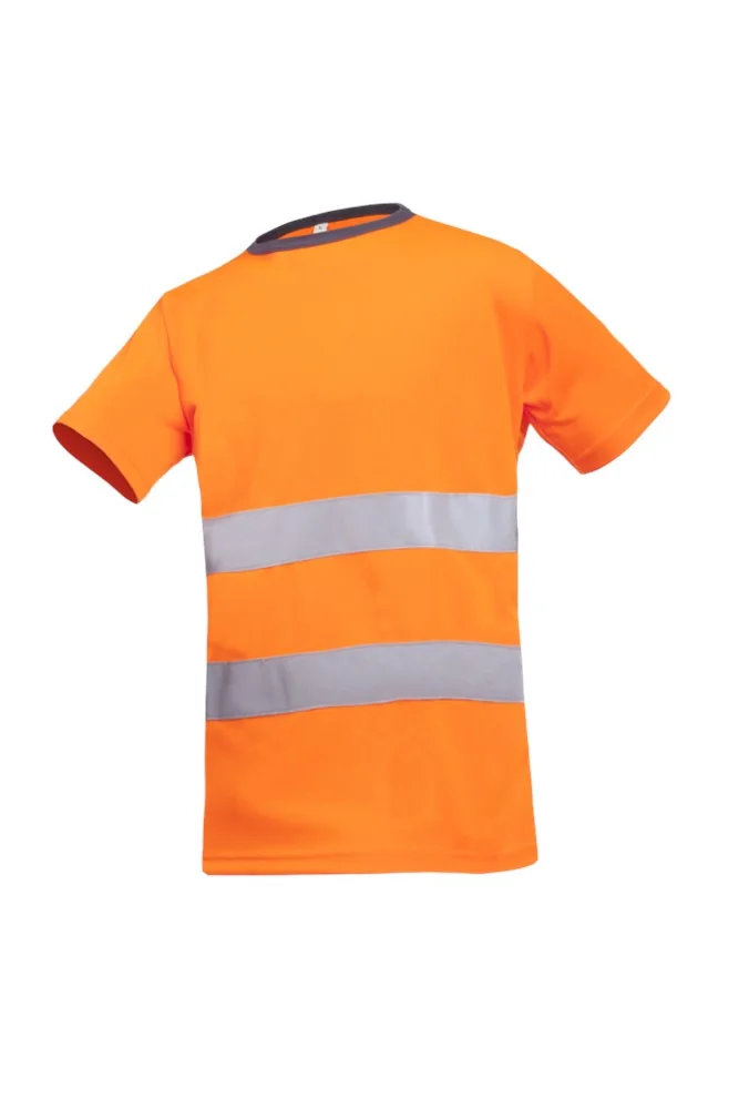 [3.75.38.671.03] Sioen 3867 Cartura high-visibility T-shirt fluorescent orange (S)