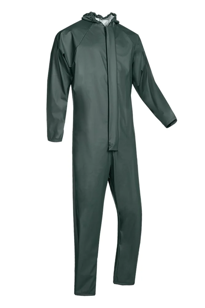 [3.75.62.181.03] Sioen 6218 Herford waterproof rain coverall, green/khaki (S)