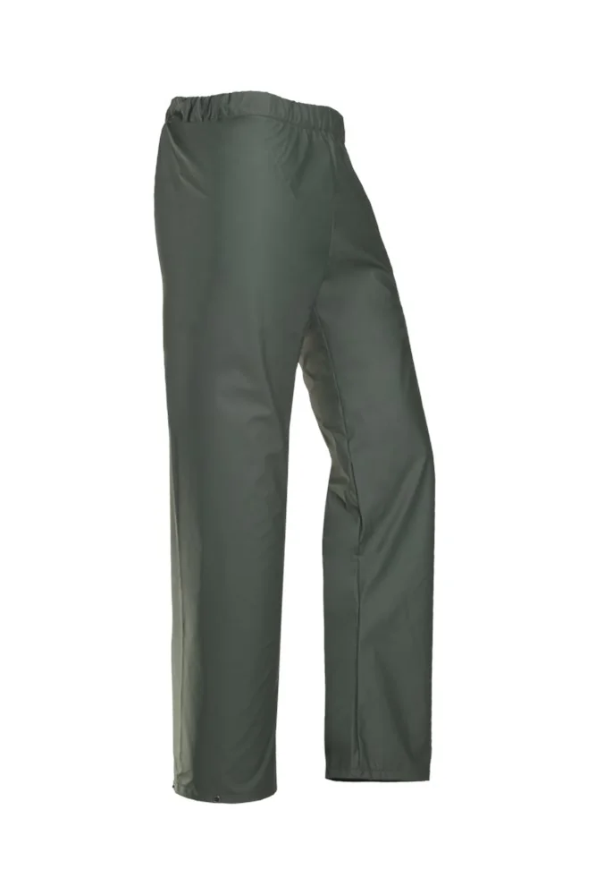 [3.75.63.601.03] Sioen 6360 Bangkok waterproof rain trousers, green/khaki (S)