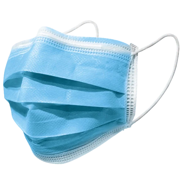 [1.99.00.230.03] Import Chirurgische Maske EN14683:2019 Typ IIR Blau, pro 50 Stk