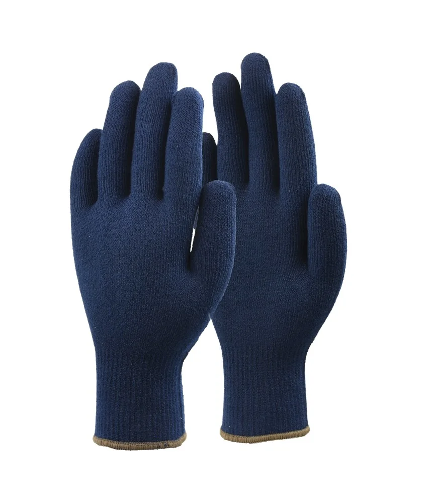PSP 20-078 thermische gebreide onderhandschoenen, blauw