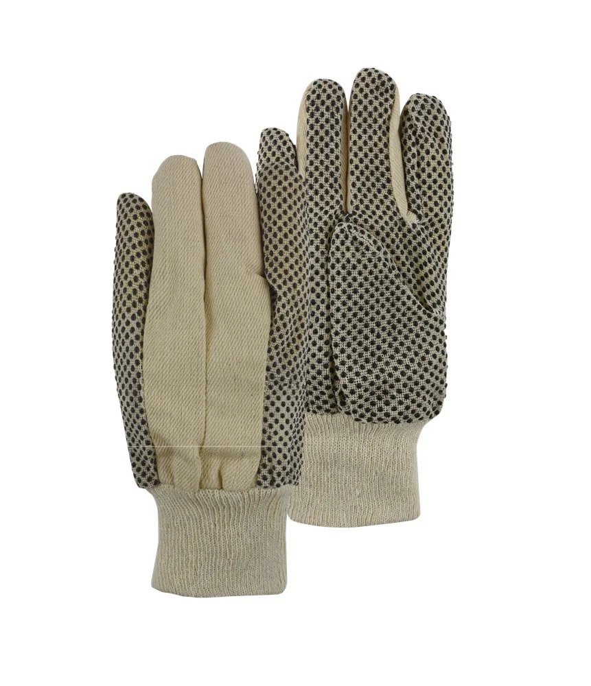 [2.02.20.405.00] PSP 20-405 cotton work gloves with PVC dots