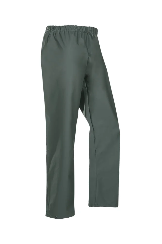 Sioen 4500 Rotterdam waterproof rain trousers, green/khaki