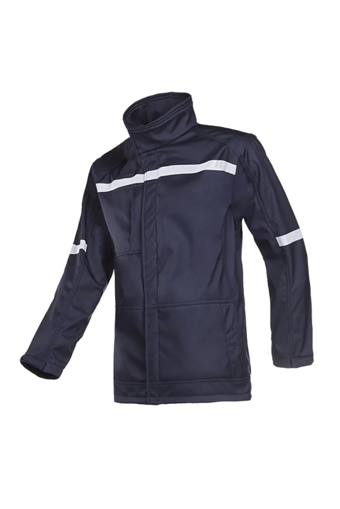 [3.75.96.341.02] Sioen 9634 Cardinia multinorm ARC-softshell, marineblauw (XS)