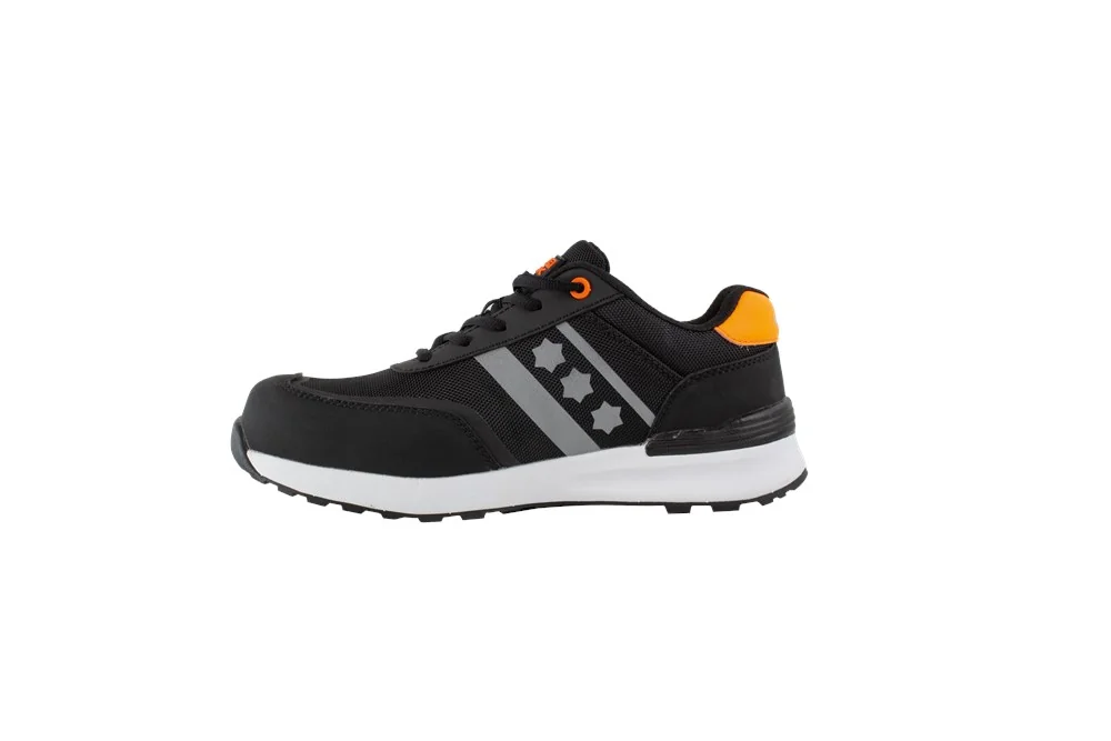 [4.37.01.151.36] Chaussure de securite basse Rucanor Work Game 151 S1P noire/orange (36)