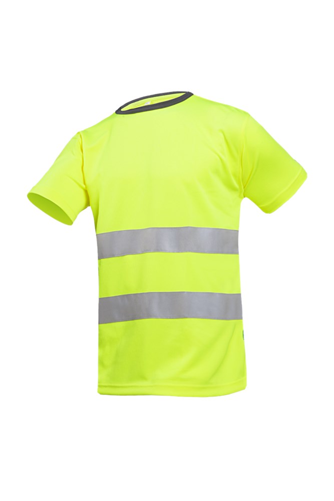[3.75.38.672.03] T-shirt haute visibilite respirant Sioen 3867 Cartura, jaune fluorescent (S)