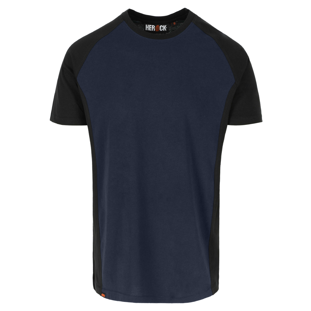 T-shirt Herock Tori à manches courtes bleu marine/noir