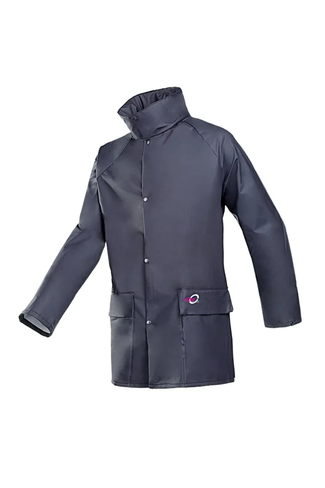 Sioen 4820 Dortmund waterdichte regenjas, marineblauw
