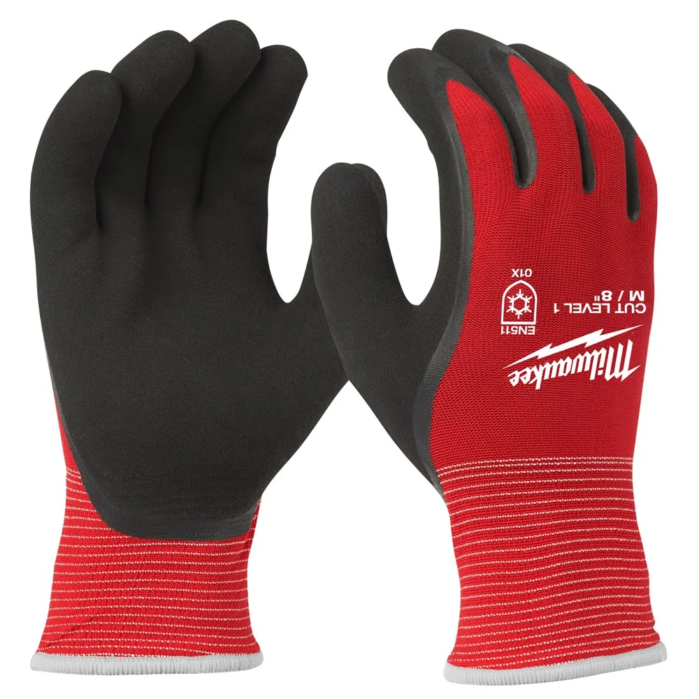 Milwaukee - Winterhandschoenen - Snijweerstand Niveau A/1, Winterisolatie - 1343 - Wit