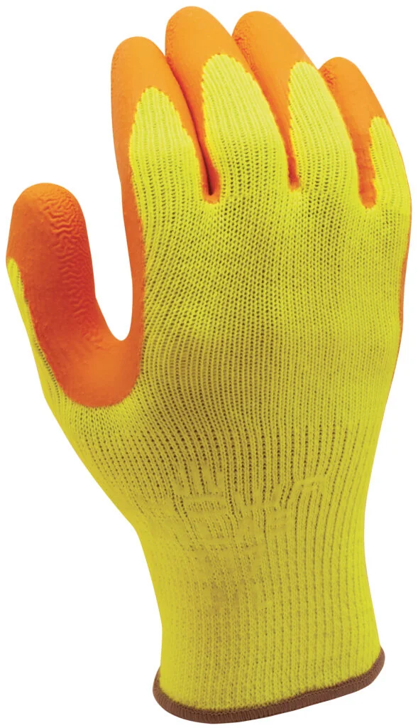 Showa - Latex Grip Handschoenen - Hi-Viz - 317 - Geel