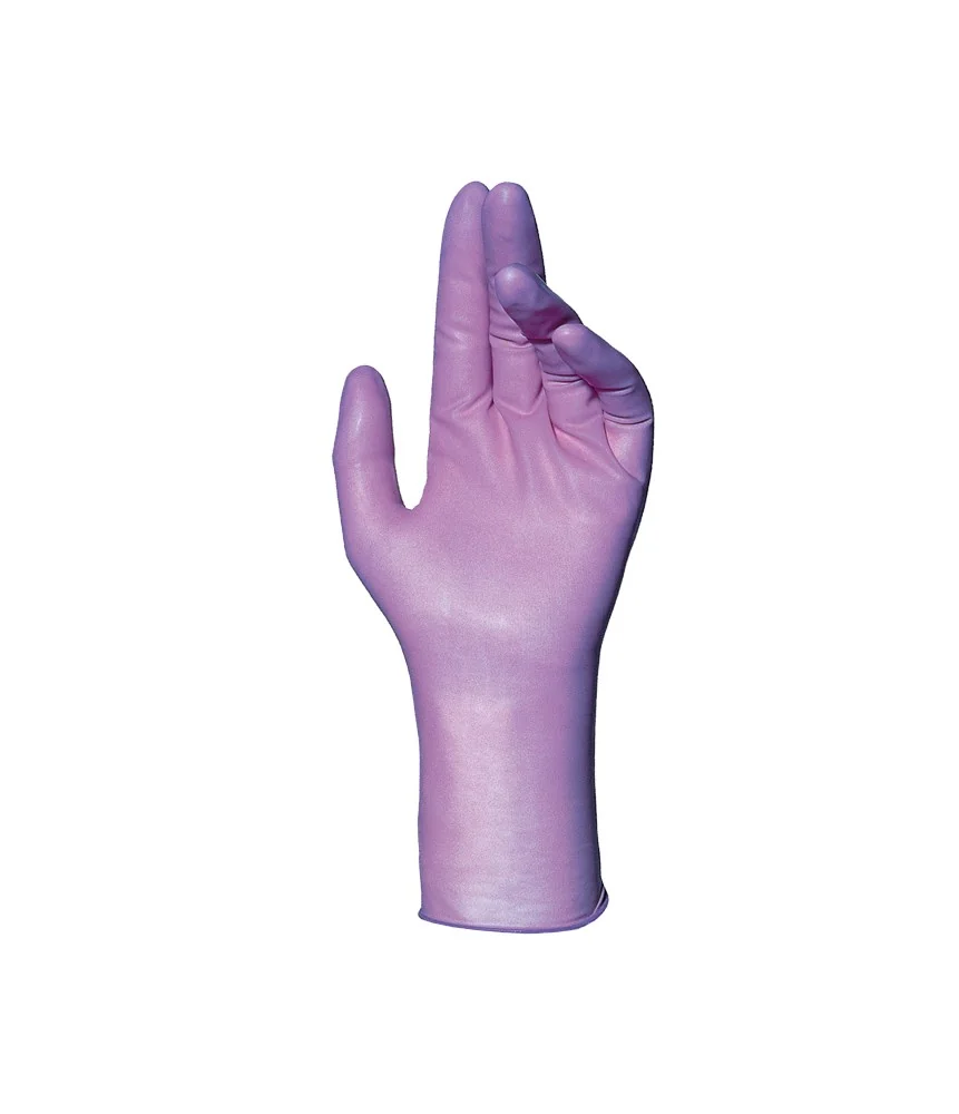 MAPA - Disposable Chemical Protection Gloves - Chemical Splash Protection, Type B - Trilites 994 - Mauve