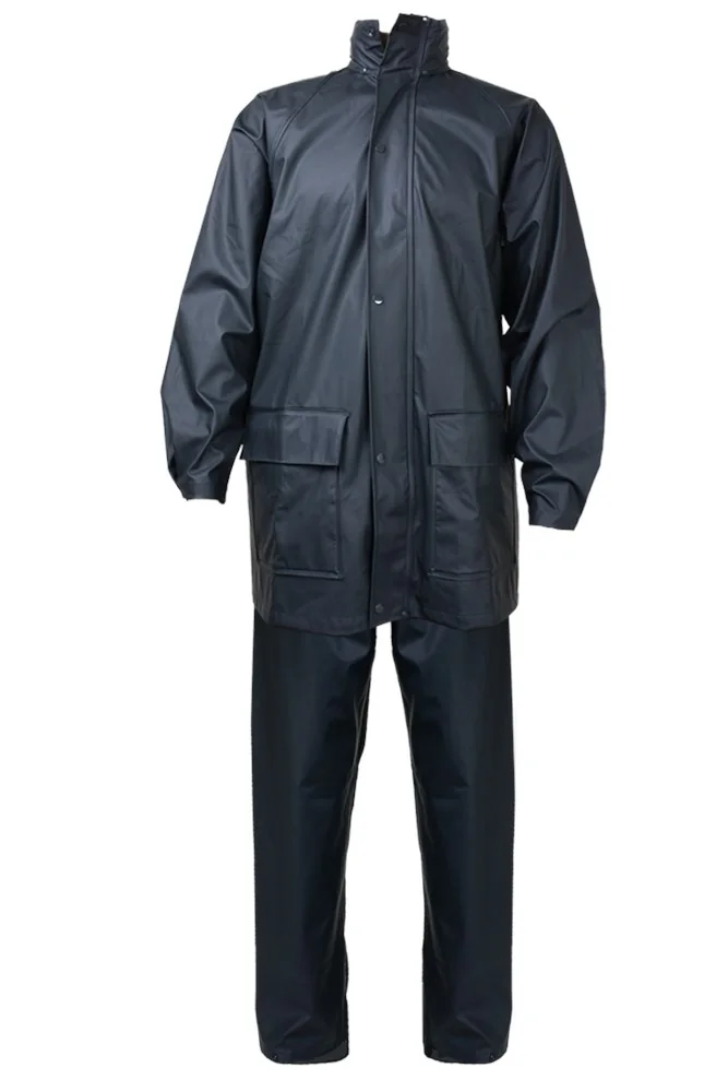 PSP - Regenkleding - Wind- & Waterdicht, Waterdichtheidsklasse 3, Ademend Vermogen Klasse 1 - Oslo - Marineblauw - 60-103