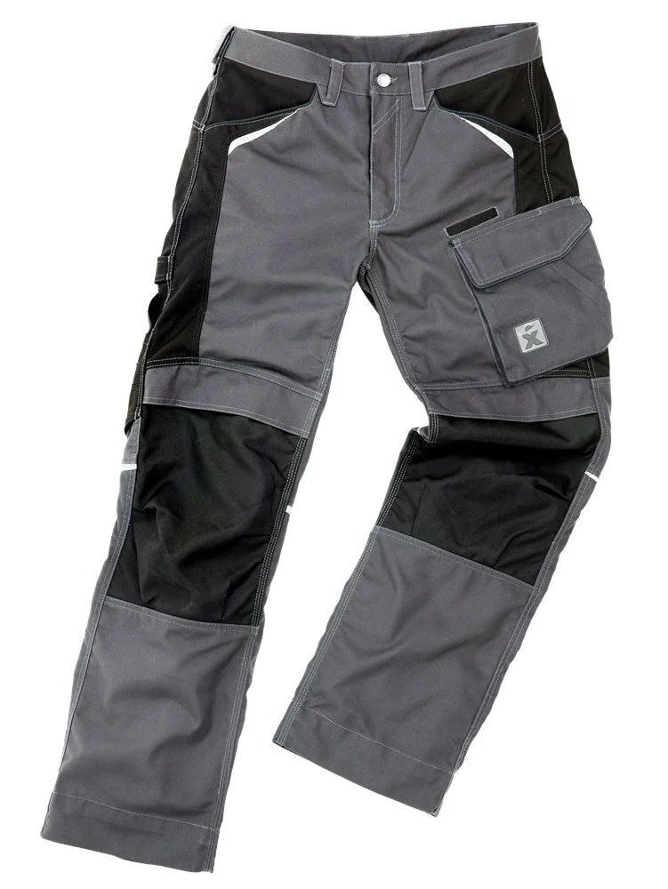 Excess - Werkbroek - Duurzame Stof, Kniebeschermerszakken - Slash PRO 513 - Antraciet/Zwart