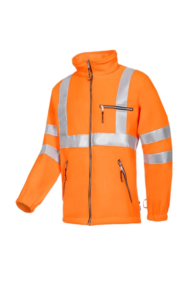 Sioen - Hi-Vis Fleece - EN ISO 20471 Klasse 3, EN 14058 Klasse 1 - Reims - Fluo Oranje - 131ZA2T01