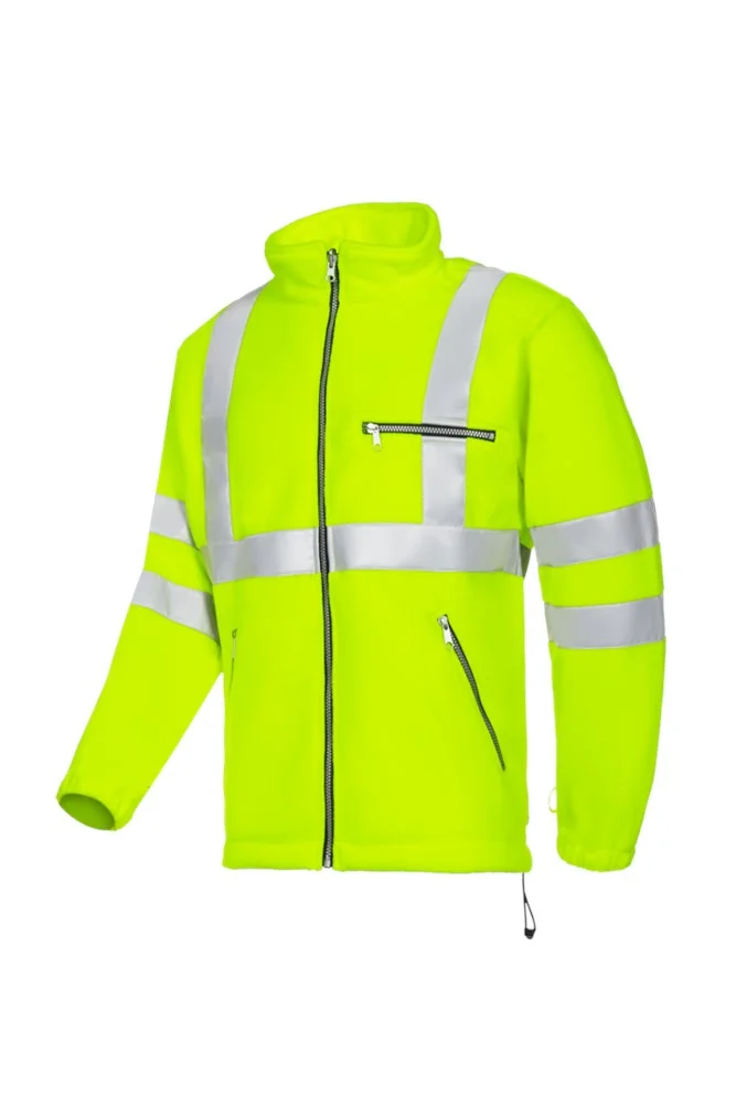 Sioen Hi-Vis Fleece Windproof, Thermal Reims Fluo Geel 131ZA2T01